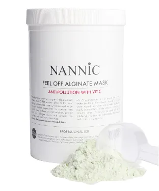 Nannic Alginate Mask Anti-Pollution with vit C Альгинатная очищающая маска с витамином С,  500 г