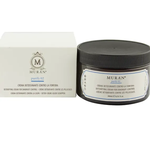 MURAN Detoxifying cream for dandruff control Крем-детокс от перхоти, 200 мл