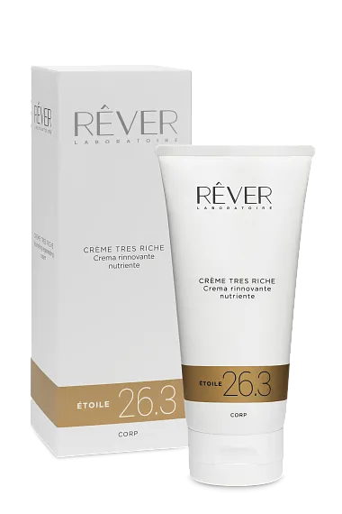 Rever 26.3 CRÈME TRES RICHE Crema rigenerate nutriente Антиоксидантный обновляющий крем для тела, 200 мл