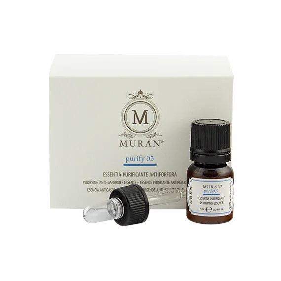 MURAN Purifying Essence For Dandruff Control, Эссенция от перхоти, 7 шт х 7 мл