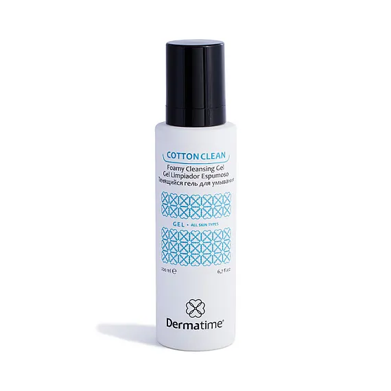 Dermatime Cotton Clean Foamy Cleansing Gel/Home Пенящийся гель для умывания, 200 мл