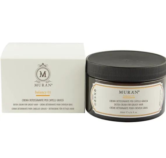 MURAN Detox cream for greasy hair Крем-детокс для жирной кожи головы, 200 мл