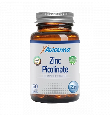 AVICENNA Zinc Picolinate Пиколинат цинка, 60 капс.