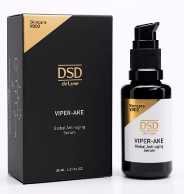 DsD skincare Viper-Ake Global Anti-aging Serum Антивозрастная сыворотка, 30 мл