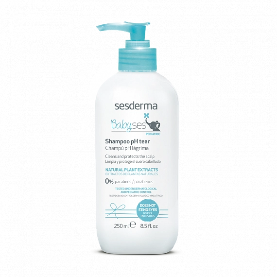 Sesderma BABYSES PEDIATRIC Shampoo pH tear  - Детский шампунь «без слёз», 250 мл