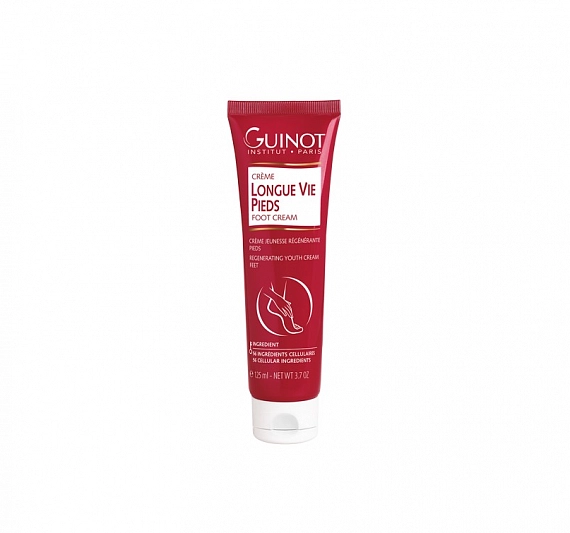 Guinot Creme Longue Vie Pieds — Омолаживающий крем для ног "Долгая Жизнь Клетки", 125 мл