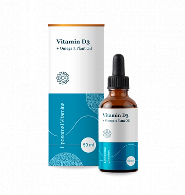 Liposomal Vitamins D3 OMEGA PLANT OIL Витамин Д3, 50 мл