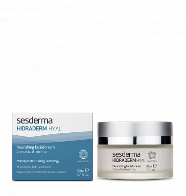 Sesderma HIDRADERM HYAL Facial cream – Крем питательный для лица, 50 мл