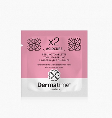 Dermatime Acidcure– х2 – Peeling Towelette – Салфетка для пилинга