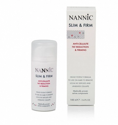 Nannic Facial And Body Care Slim & Firm Противоцеллюлитная сыворотка, 150 мл 