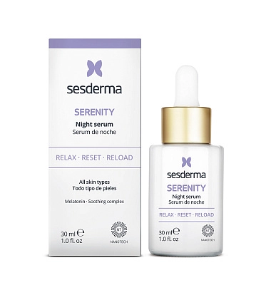 Sesderma SERENITY Night serum  - Сыворотка ночная липосомальная, 30 мл