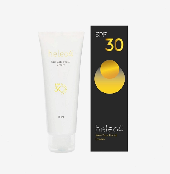 HELEO4 SUN CARE FACIAL CREAM SPF30 Крем солнцезащитный для лица SPF30, 75 мл