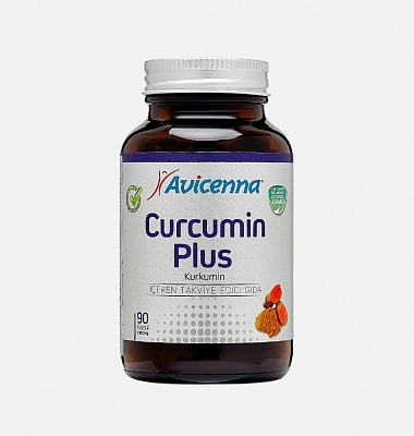 AVICENNA Curcumin Plus Куркумин Плюс, 90 капс.