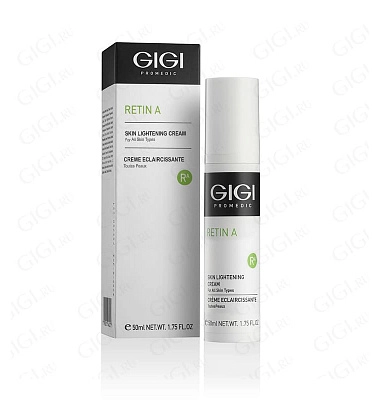 Gigi RA Skin Lightening cream Крем отбеливающий мультикислотный, 50 мл