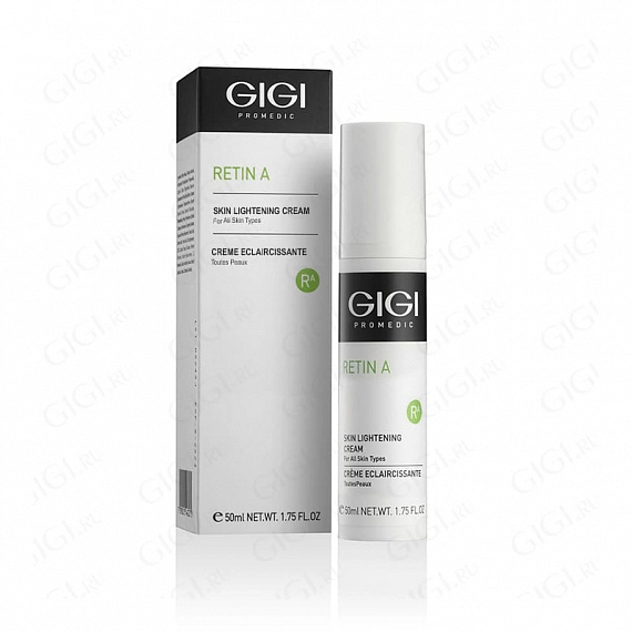 Gigi RA Skin Lightening cream Крем отбеливающий мультикислотный, 50 мл