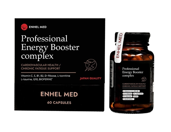 Enhel Med Energy Booster Витаминный комплекс, 60 капс