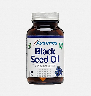 AVICENNA Black Seed Oil  Масло Черного Тмина, 90 капс.
