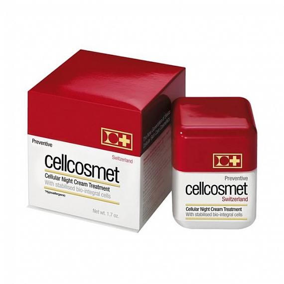 Cellcosmet Preventive Cellular Night Cream Treatment Защитный клеточный ночной крем, 50 мл