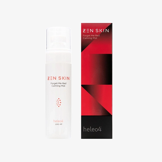 HELEO4 ZEN SKIN Forget-Me-Red Calming Mist Тонер-мист для лица успокаивающий, 100 мл