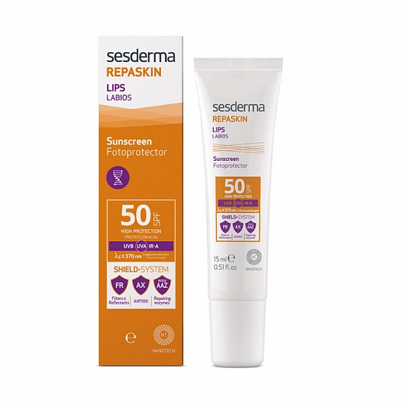 Sesderma Repaskin Lips Spf50 – Средство для губ солнцезащитное Сзф50, 15 мл