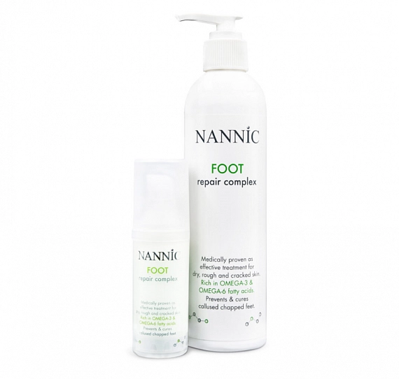 Nannic FOOT Repair Complex Восстанавливающий крем для ног, 250 мл