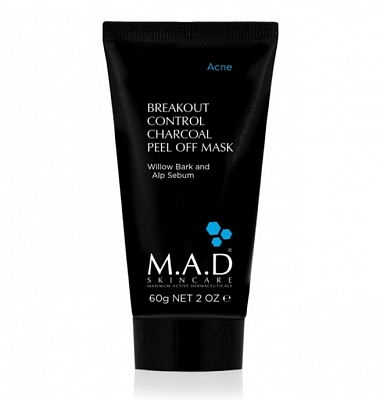 M.a.d Charcoal Black Peel Off Mask – Отшелушивающая маска-пленка PEEL OFF с углем, 60 г