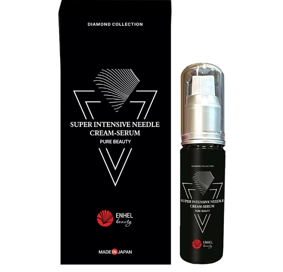 ENHEL Super Intensive Needle Cream-Serum Омолаживающий крем со спикулами-морскими иглами, 30 гр