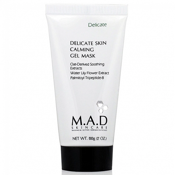 M.a.d Delicate Skin Calming Gel Mask Успокаивающая гелевая маска для ухода за чувствительной кожей, 60 г