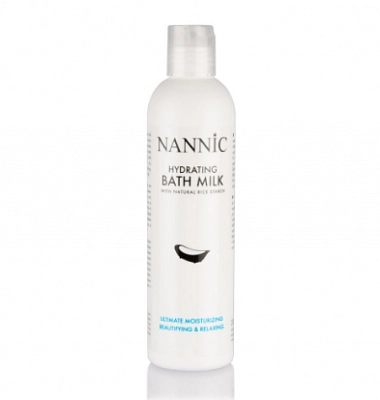 Nannic Facial And Body Care Hydrating Bathmilk Увлажняющее молочко для ванны, 250 мл