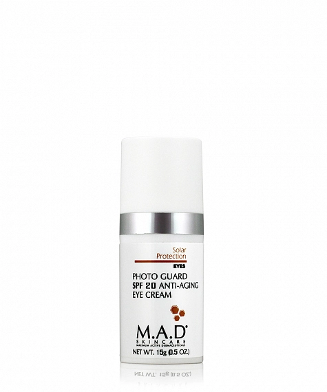 M.a.d. Photo Guard SPF20 Anti Aging Eye Cream Антивозрастной крем для глаз с защитой SPF 20, 15 гр