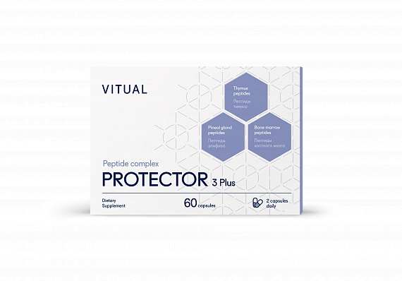 VITUAL Комплекс пептидов PROTECTOR 3 Plus, 60 таб.