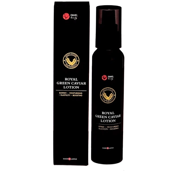 ENHEL Royal Green Caviar Lotion Enhel Beauty Королевский лосьон для лица с зеленой икрой, 100 мл