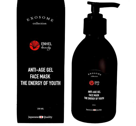 ENHEL Anti-age гель-маска для лица «Энергия молодости» – инновация в антивозрастном уходе, 250 мл
