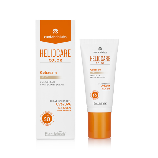 Heliocare  Color GelCream Light Тональный солнцезащитный гель-крем с SPF 50, 50 мл